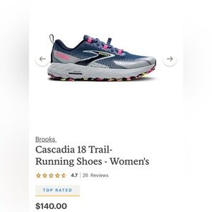 Brooks Cascadia 18 Trail running shoes